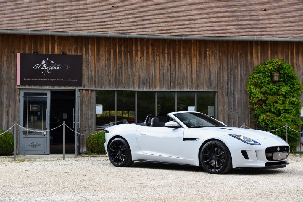 JAGUAR F-Type V6S R-Design Cabriolet 2016 Blanc Glacier